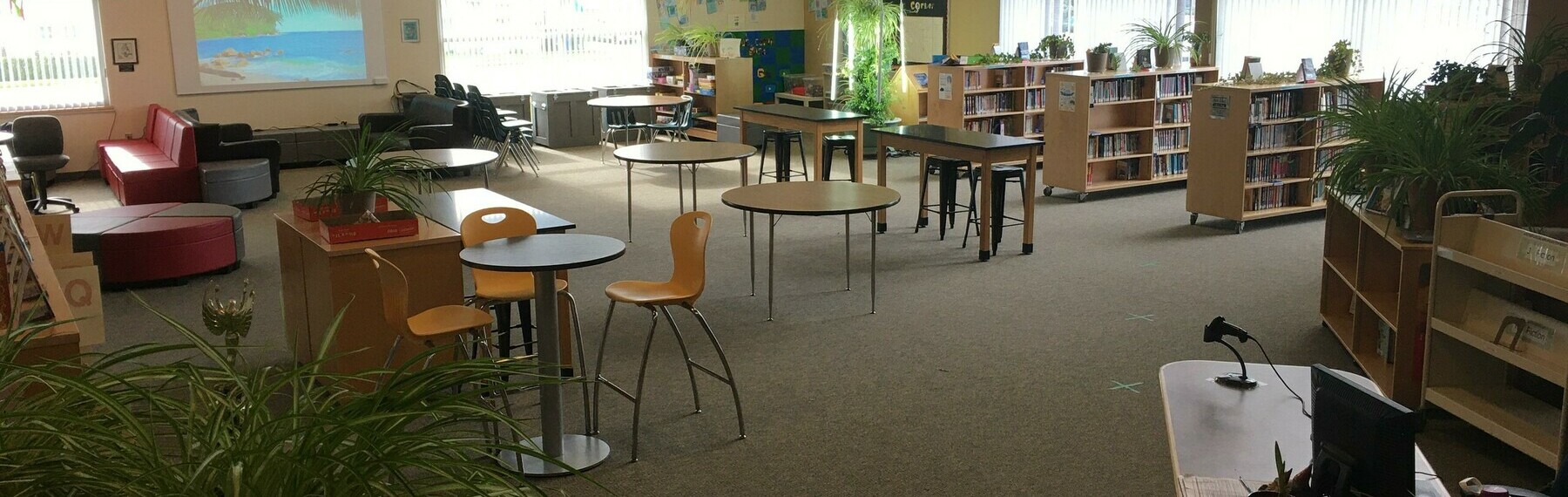 Our library/ learning commons space